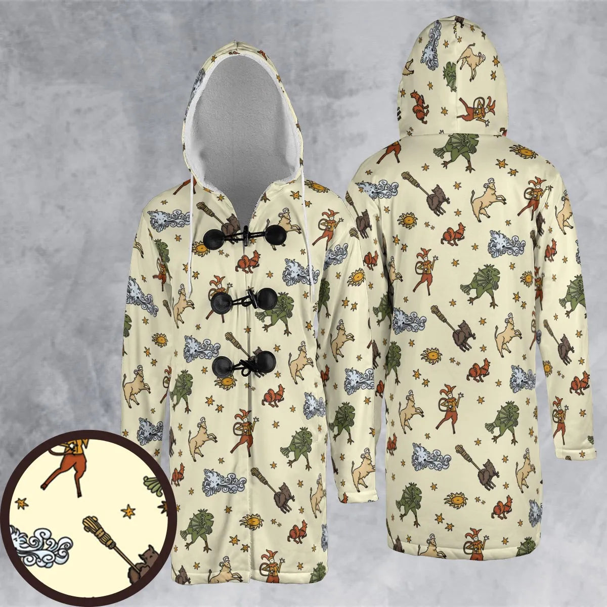 Hooded Cloak Coat - RYDH8VXT