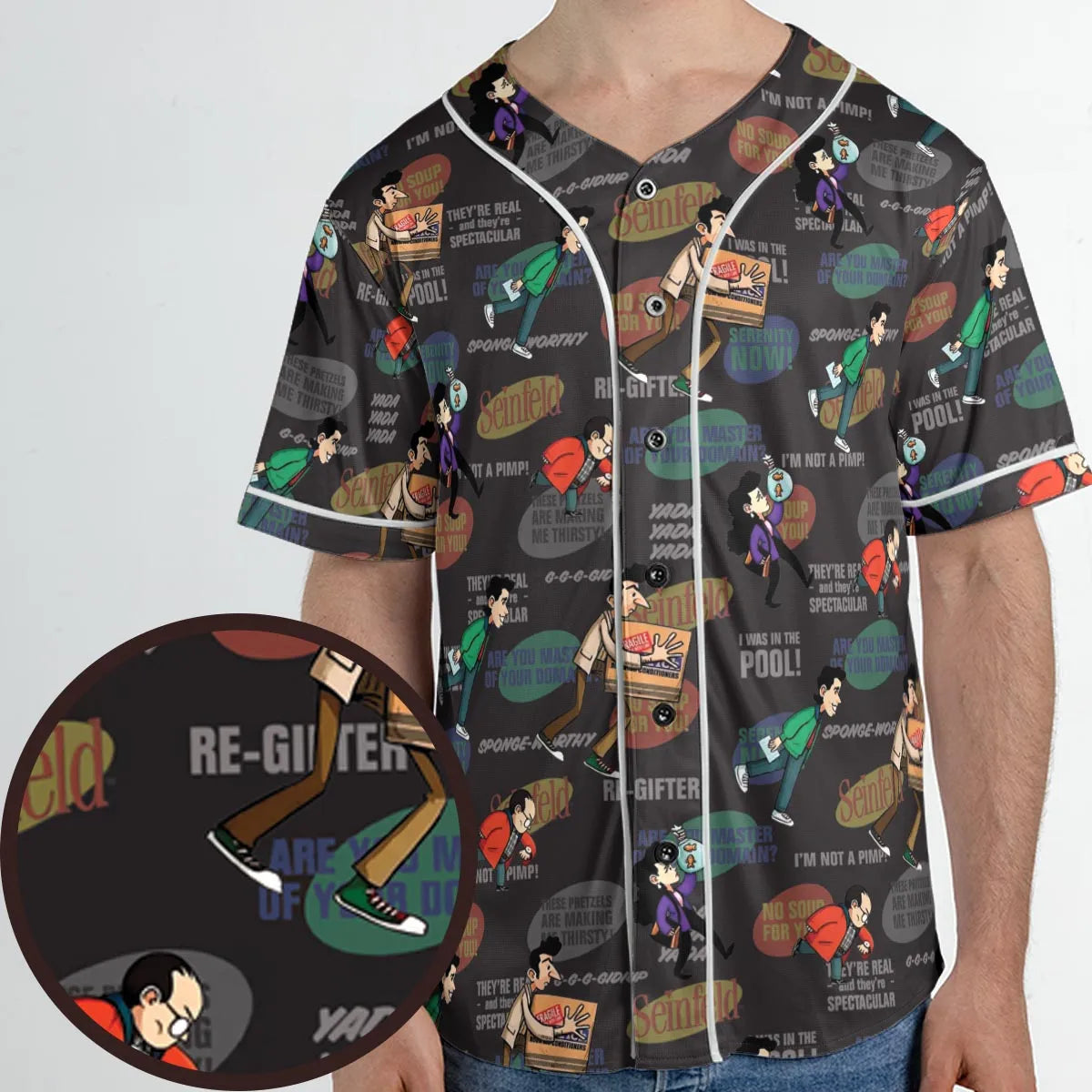 Unisex Baseball Jersey - XUW6BAWV