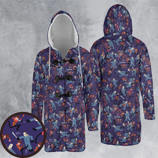 Hooded Cloak Coat - PX5UTGB8