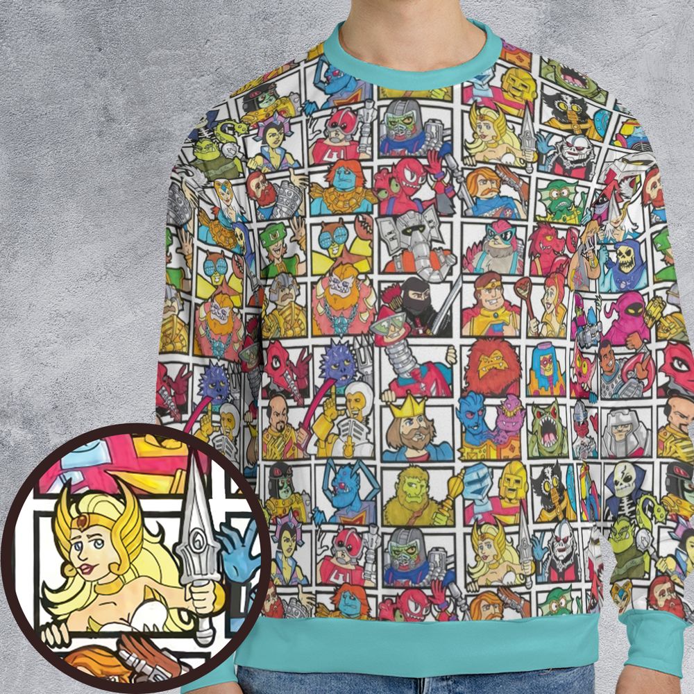 All-over Print Sweatshirt - HQFFJBT9 -  - 1