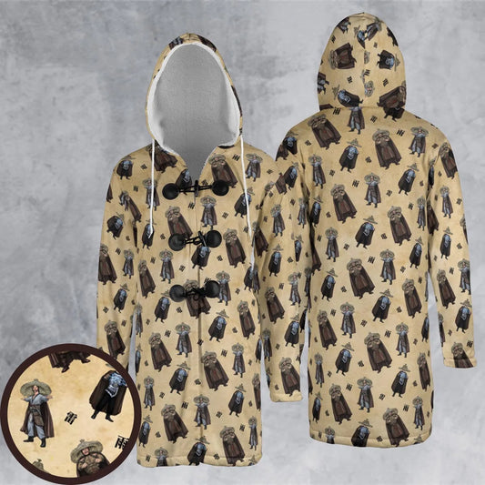 Hooded Cloak Coat - 5MSDHAKC