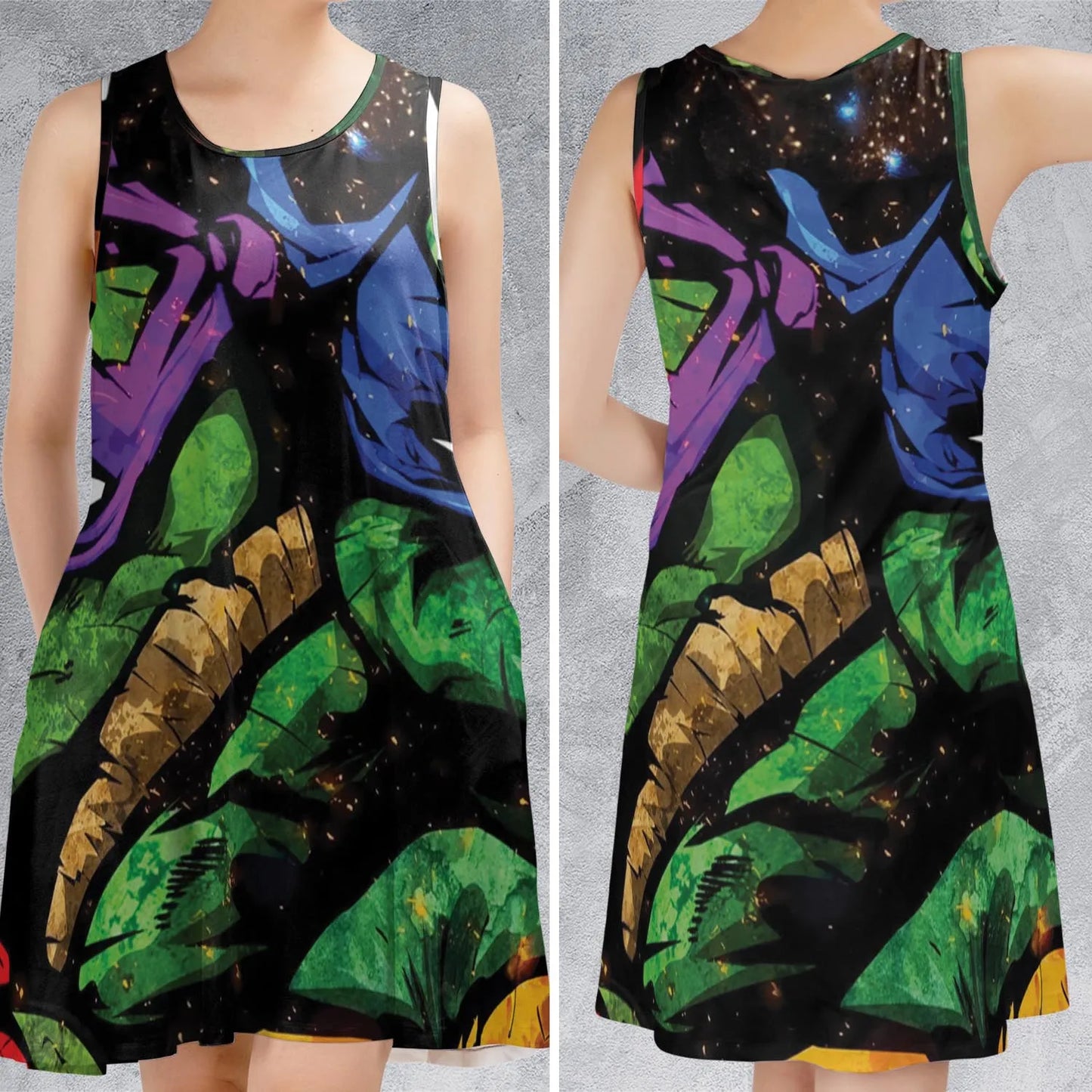 Sleeveless Dress - W6VEHTE6