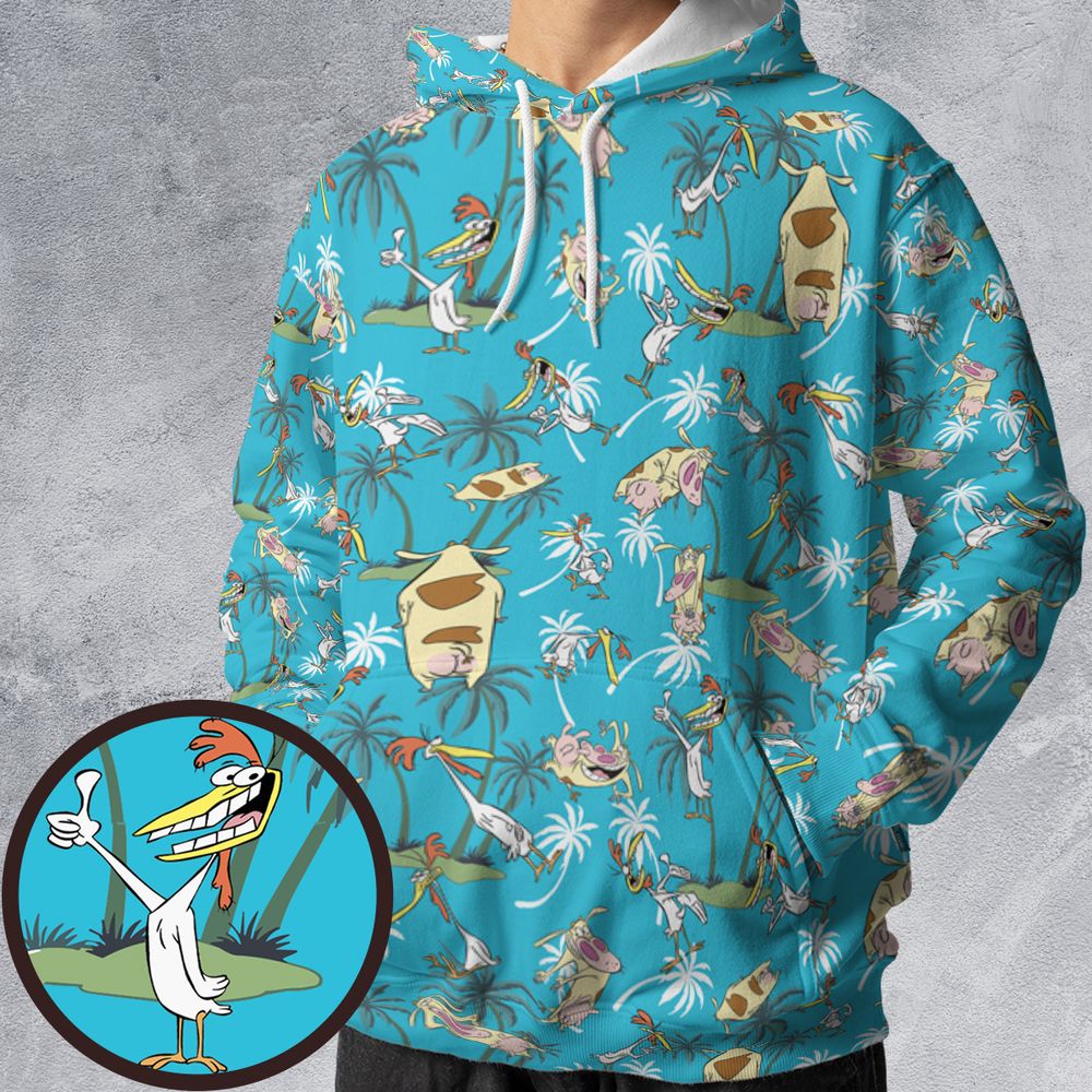 All-over Print Hoodie - L7Q8MXH4 -  - 1