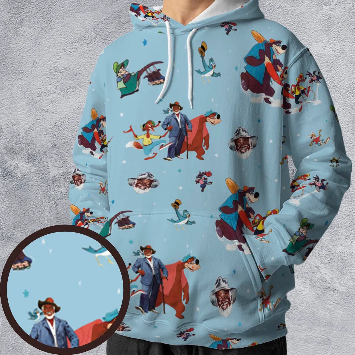 All-over Print Hoodie - 7XU1CKNA