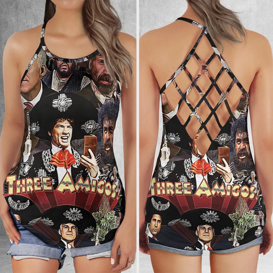 Criss Cross Tank Top - VH69DXNP