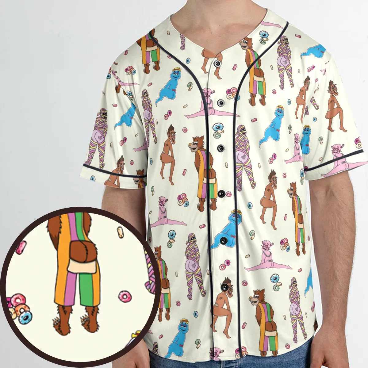 Unisex Baseball Jersey - 61GBXBMH