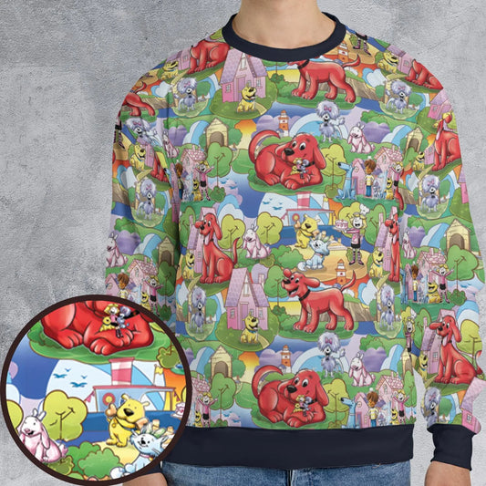 All-over Print Sweatshirt - GNWB3P97