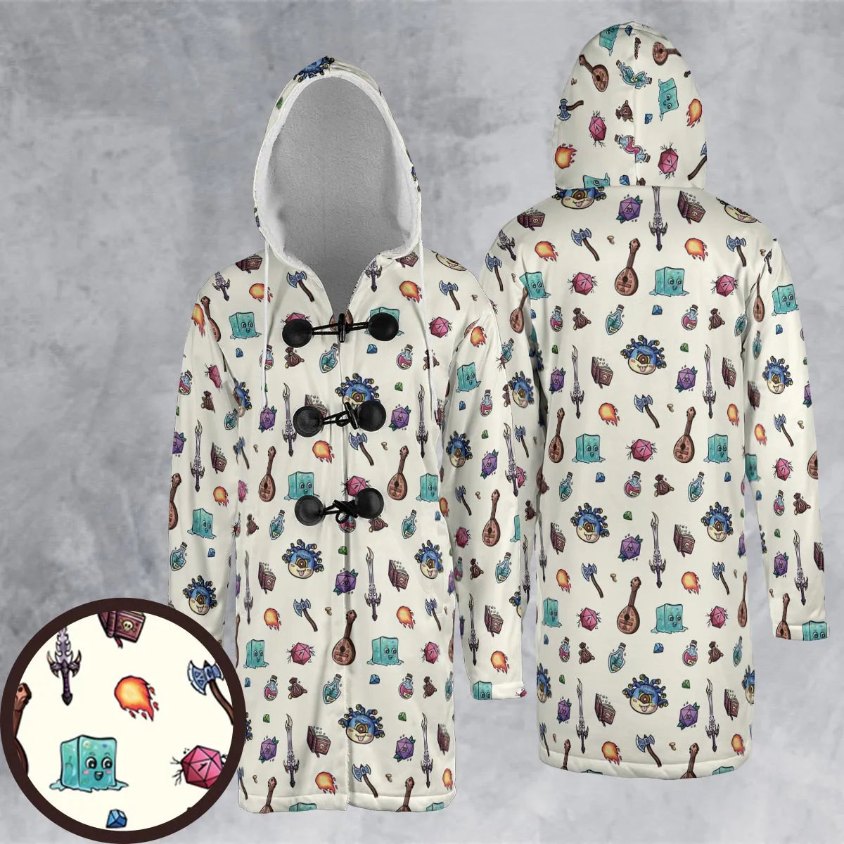 Hooded Cloak Coat - 3QQ6KEHF