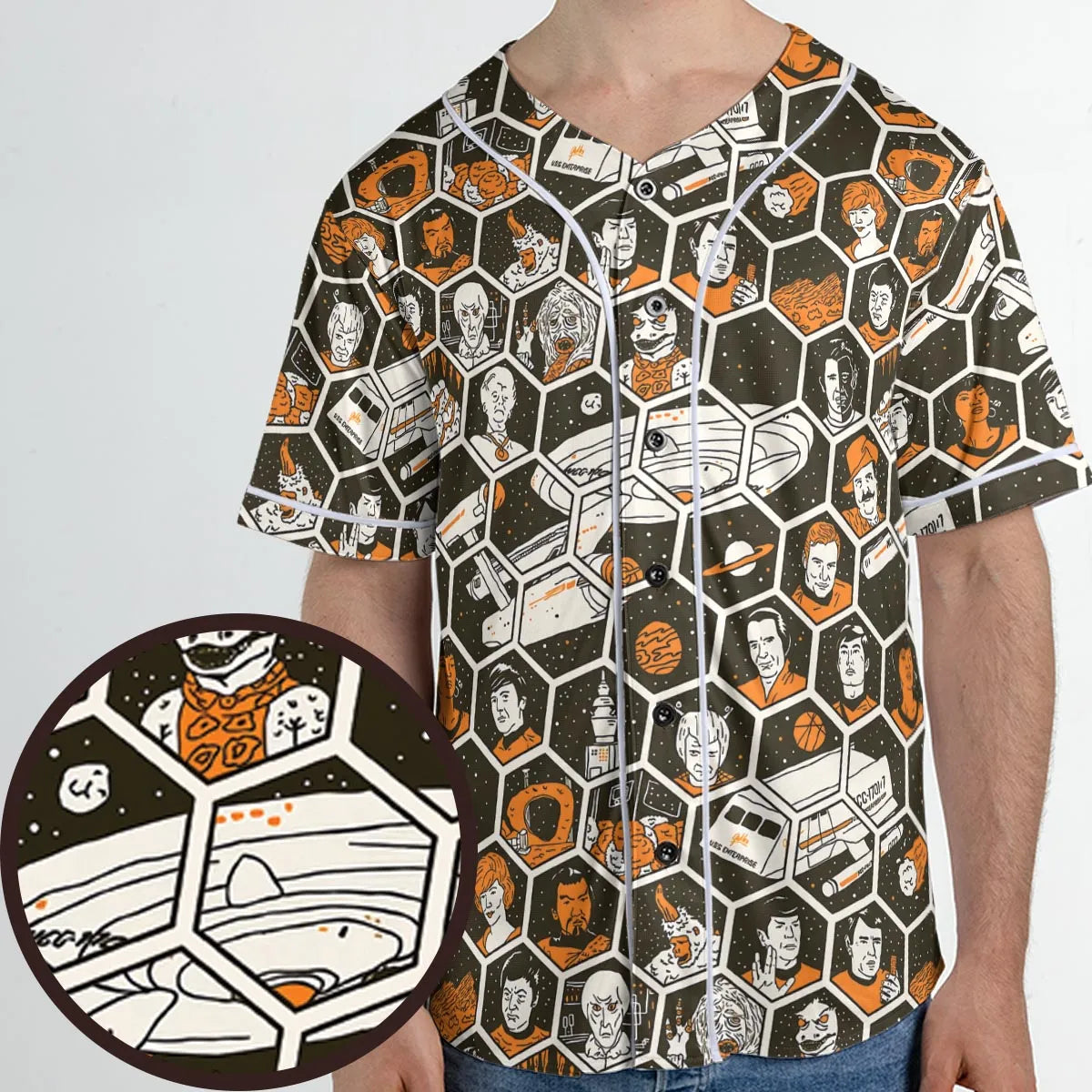 Unisex Baseball Jersey - WH883SAX