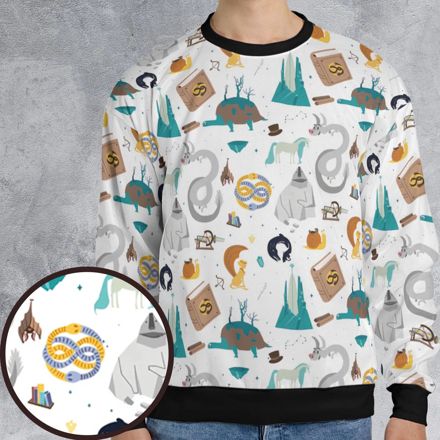 All-over Print Sweatshirt - X39341YB