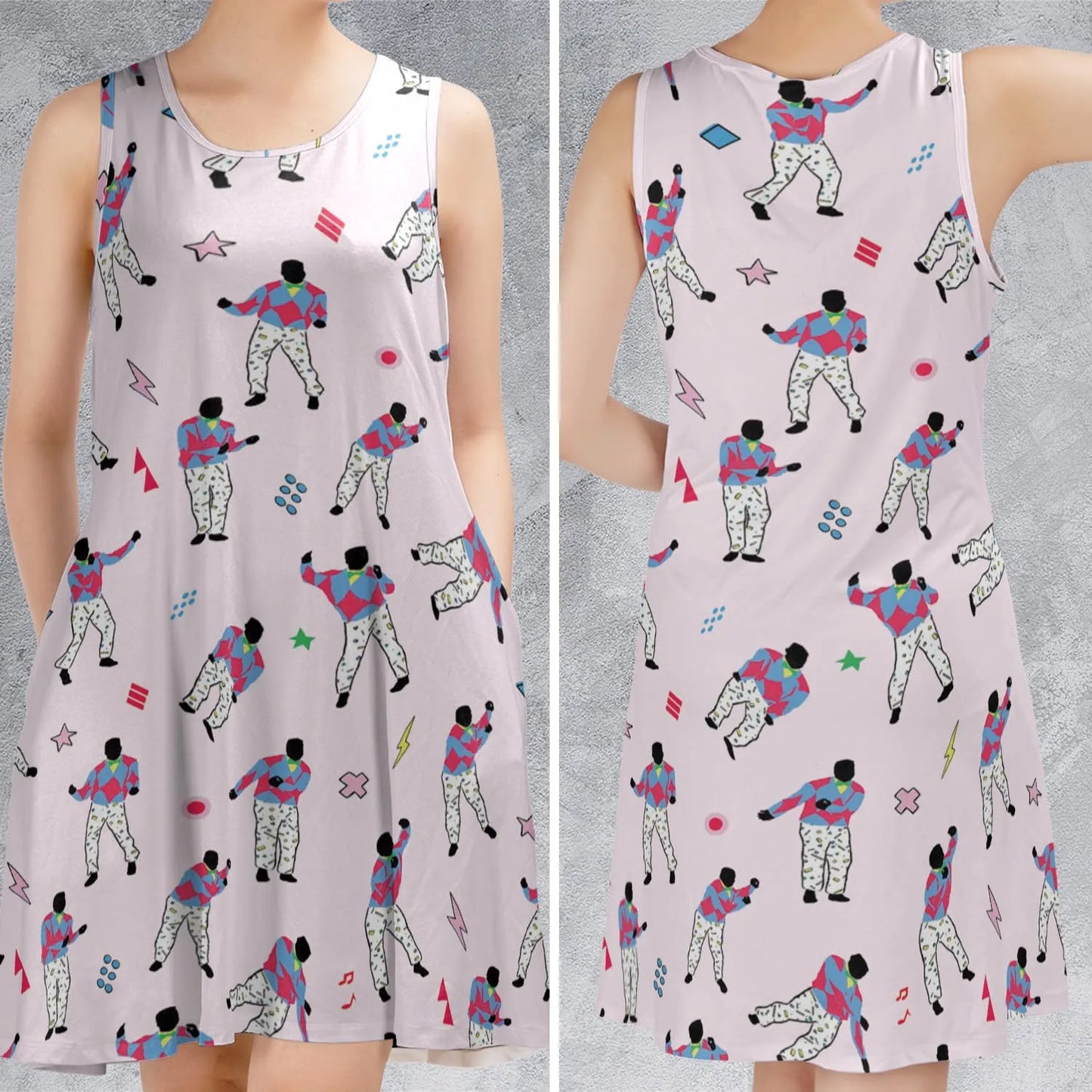 Sleeveless Dress - 7JBWCG6R