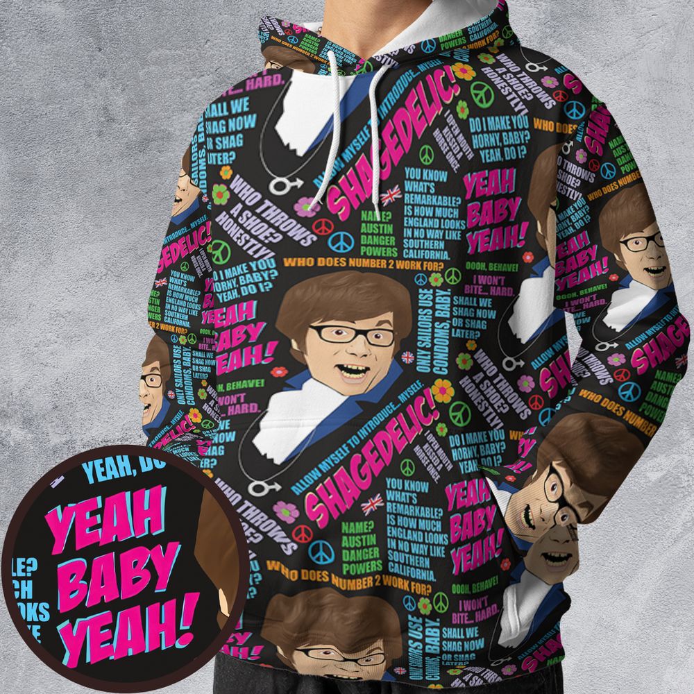 All-over Print Hoodie - 421RBNJW -  - 1