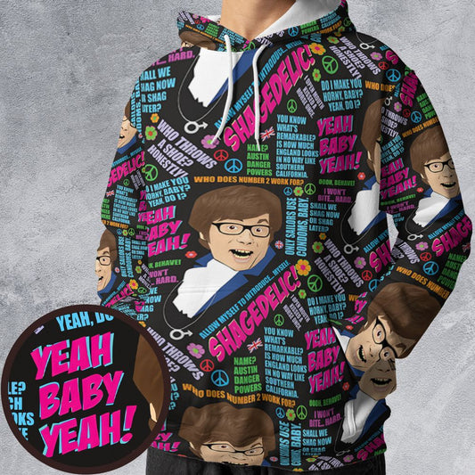 All-over Print Hoodie - 421RBNJW -  - 1