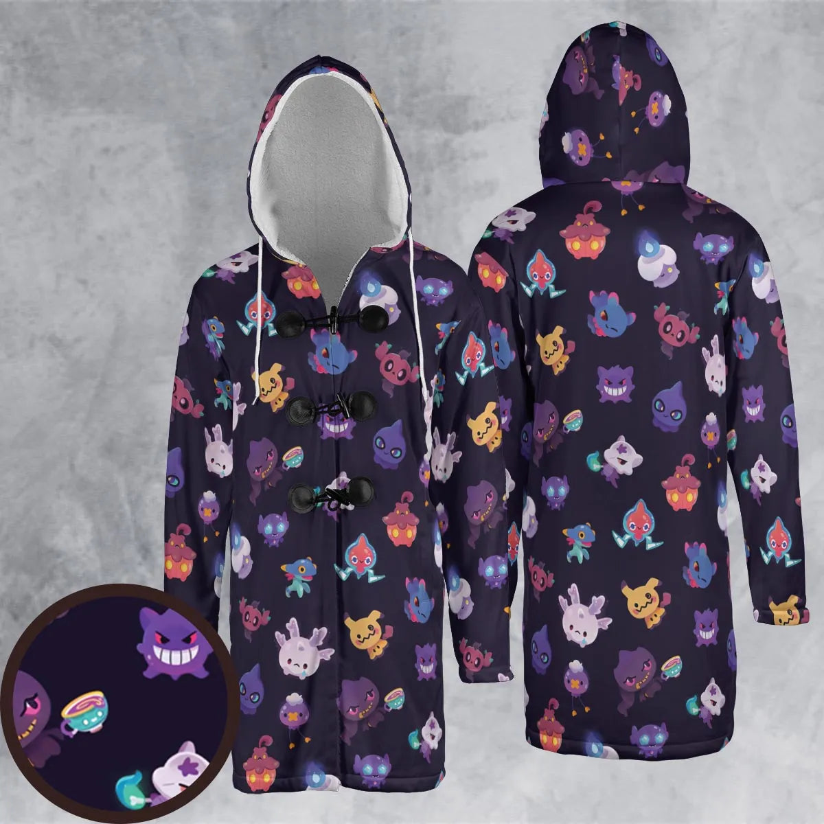 Hooded Cloak Coat - MD8L1LBM