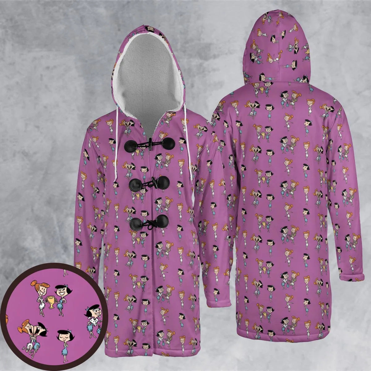 Hooded Cloak Coat - PYGQZKLD