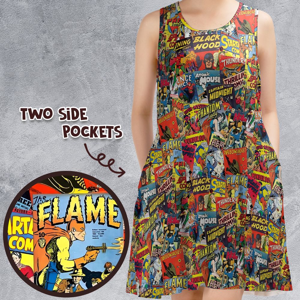 Sleeveless Dress - WDZNRLD8 -  - 1
