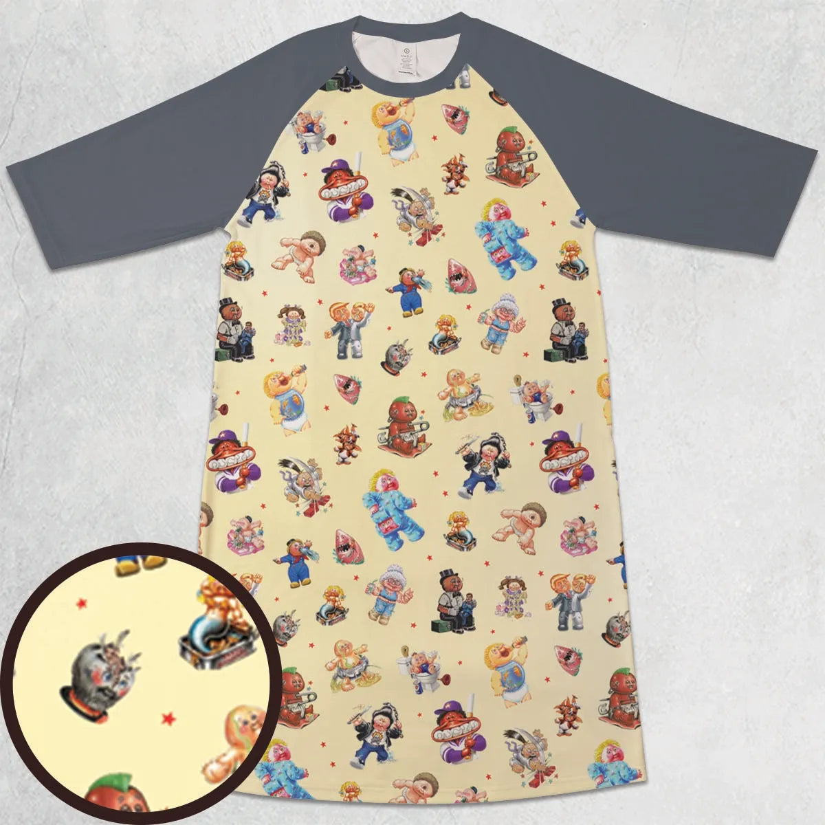 3/4 Sleeve Raglan Dress - GZ14VKJF