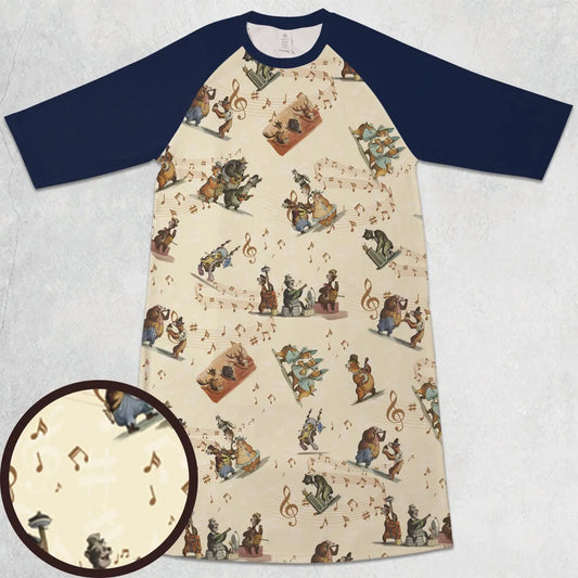 3/4 Sleeve Raglan Dress - 3BZ8DBY6