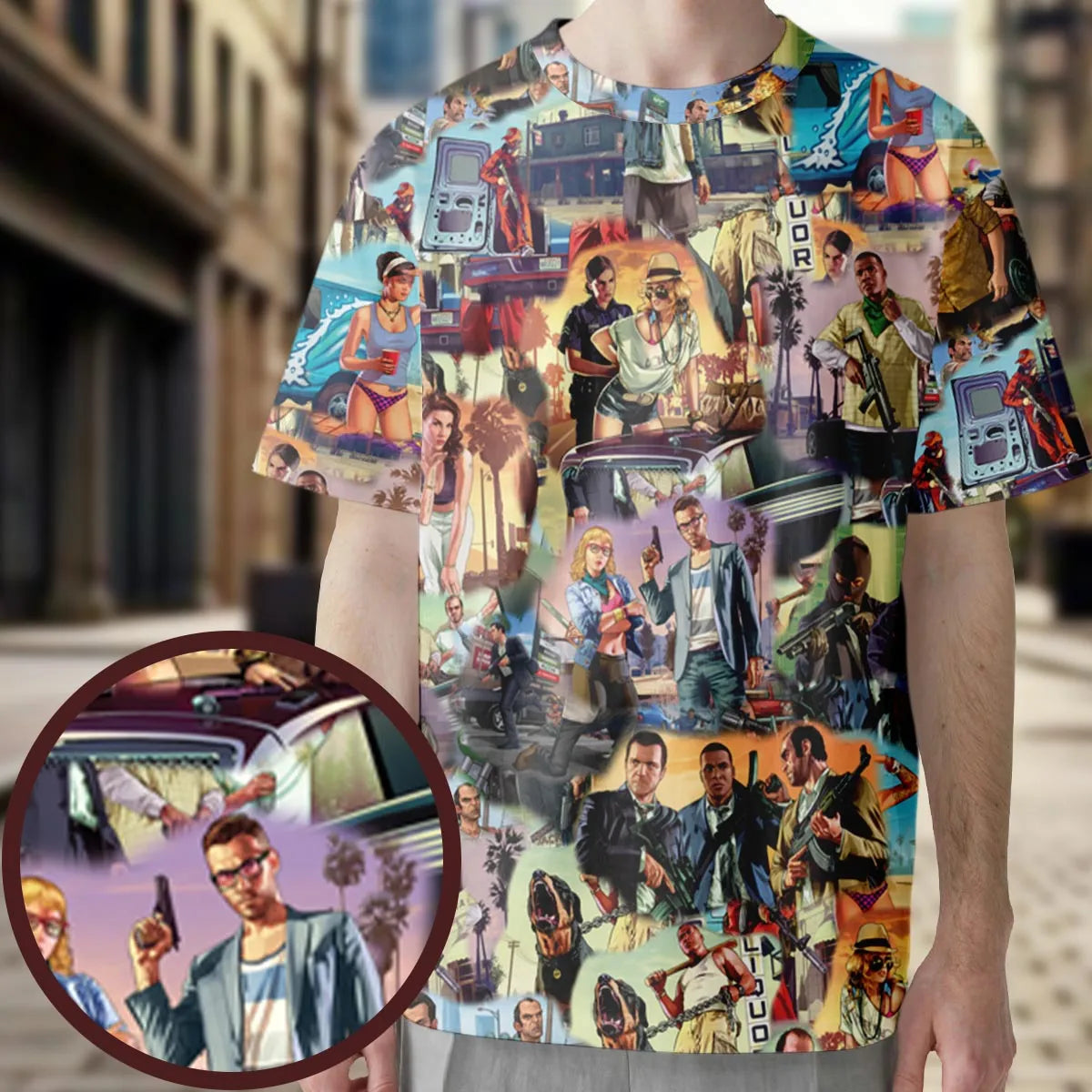 All-Over Print Unisex T-Shirt - DKY2D3QF
