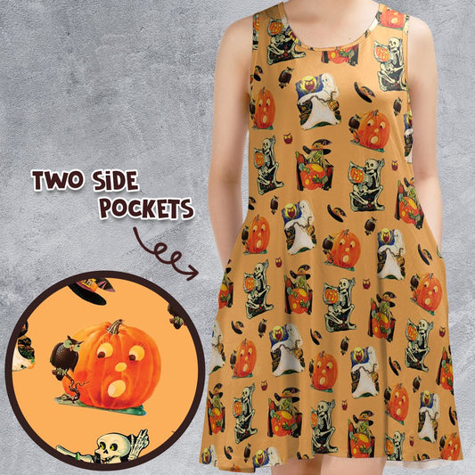 Sleeveless Dress - 9JHLBH24 -  - 1