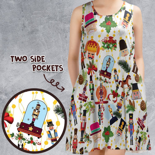 Sleeveless Dress - H5W3UE9G -  - 1