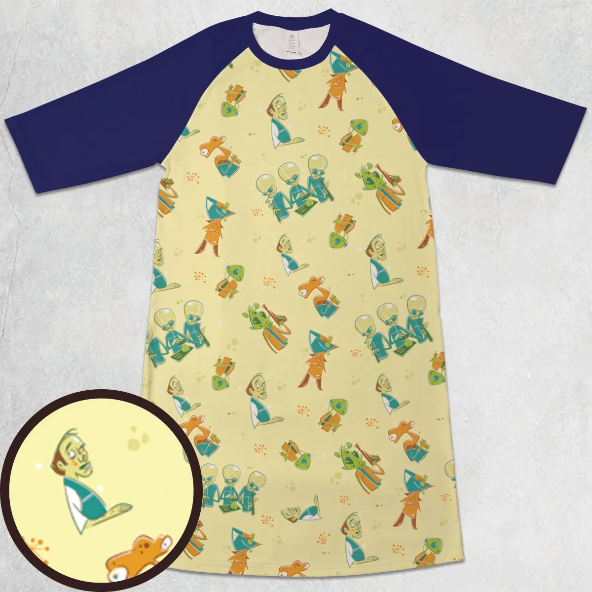 3/4 Sleeve Raglan Dress - NM328M2H