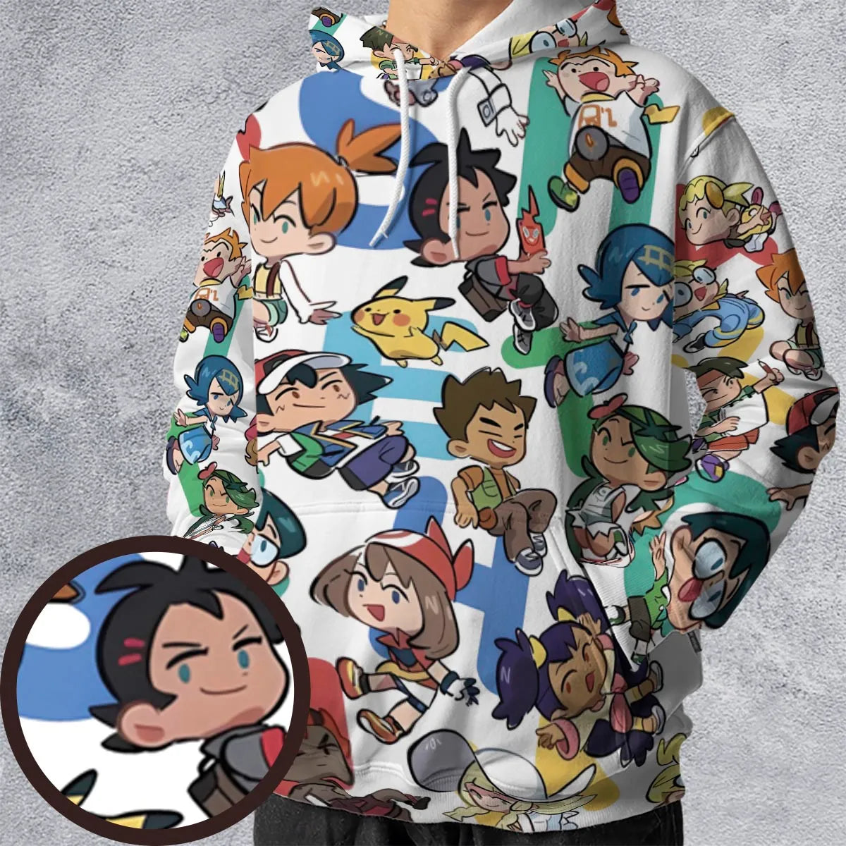 All-over Print Hoodie - UEVJ143Y