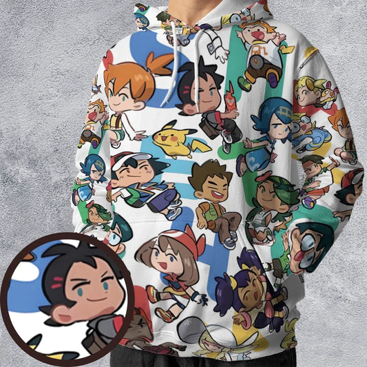 All-over Print Hoodie - UEVJ143Y