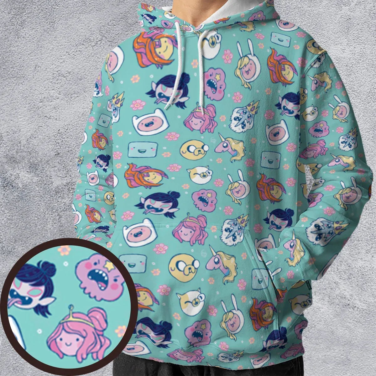 All-over Print Hoodie - DSHQSFKC