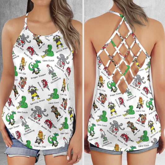 Criss Cross Tank Top - SBLSQRMJ -  - 1