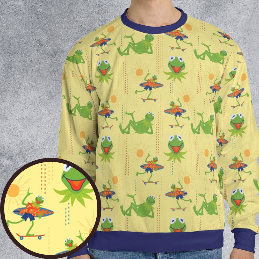 All-over Print Sweatshirt - 6GTQXWUC -  - 1