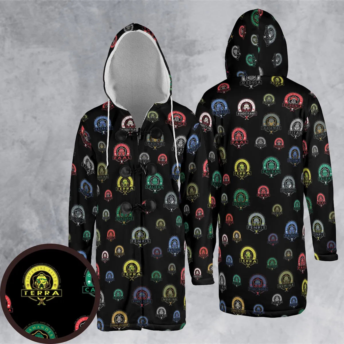 Hooded Cloak Coat - W4Z1P2QE