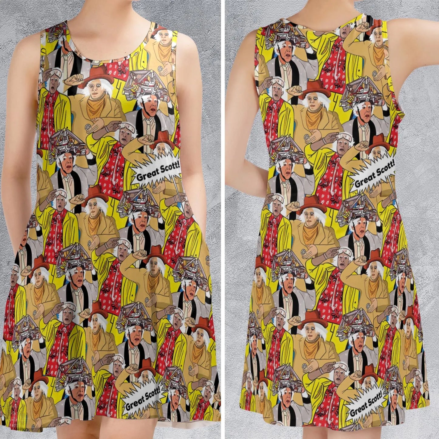 Sleeveless Dress - BJN67UEA