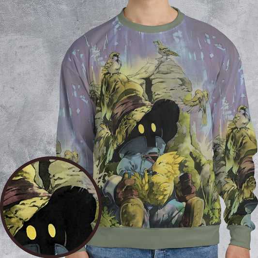 All-over Print Sweatshirt - QZE7474F