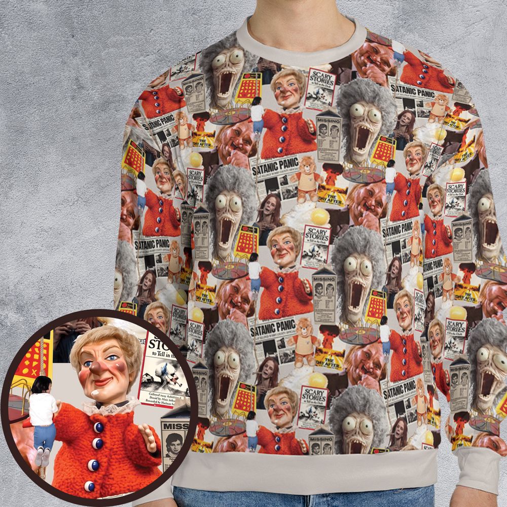 All-over Print Sweatshirt - WUMZVMTA -  - 1