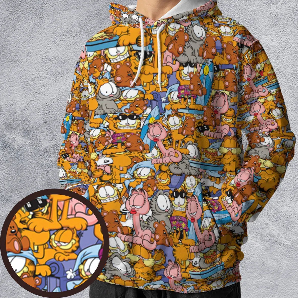 All-over Print Hoodie - MUJBZ8DD