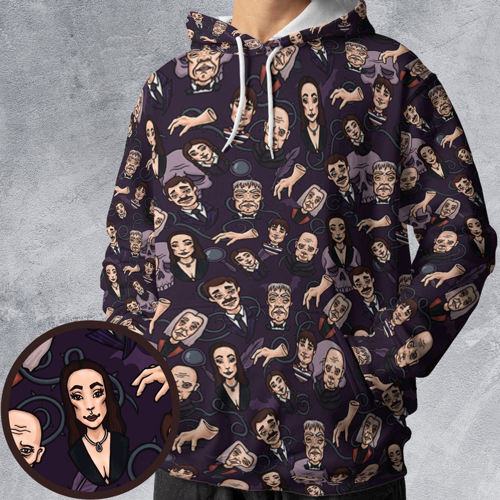 All-over Print Hoodie - CD57YPDM -  - 1