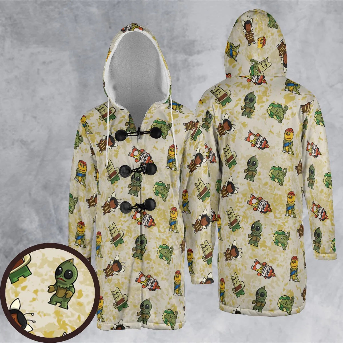 Hooded Cloak Coat - PXK5CTBU