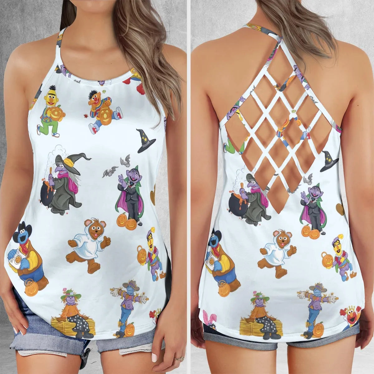Criss Cross Tank Top - HYX8EEMB