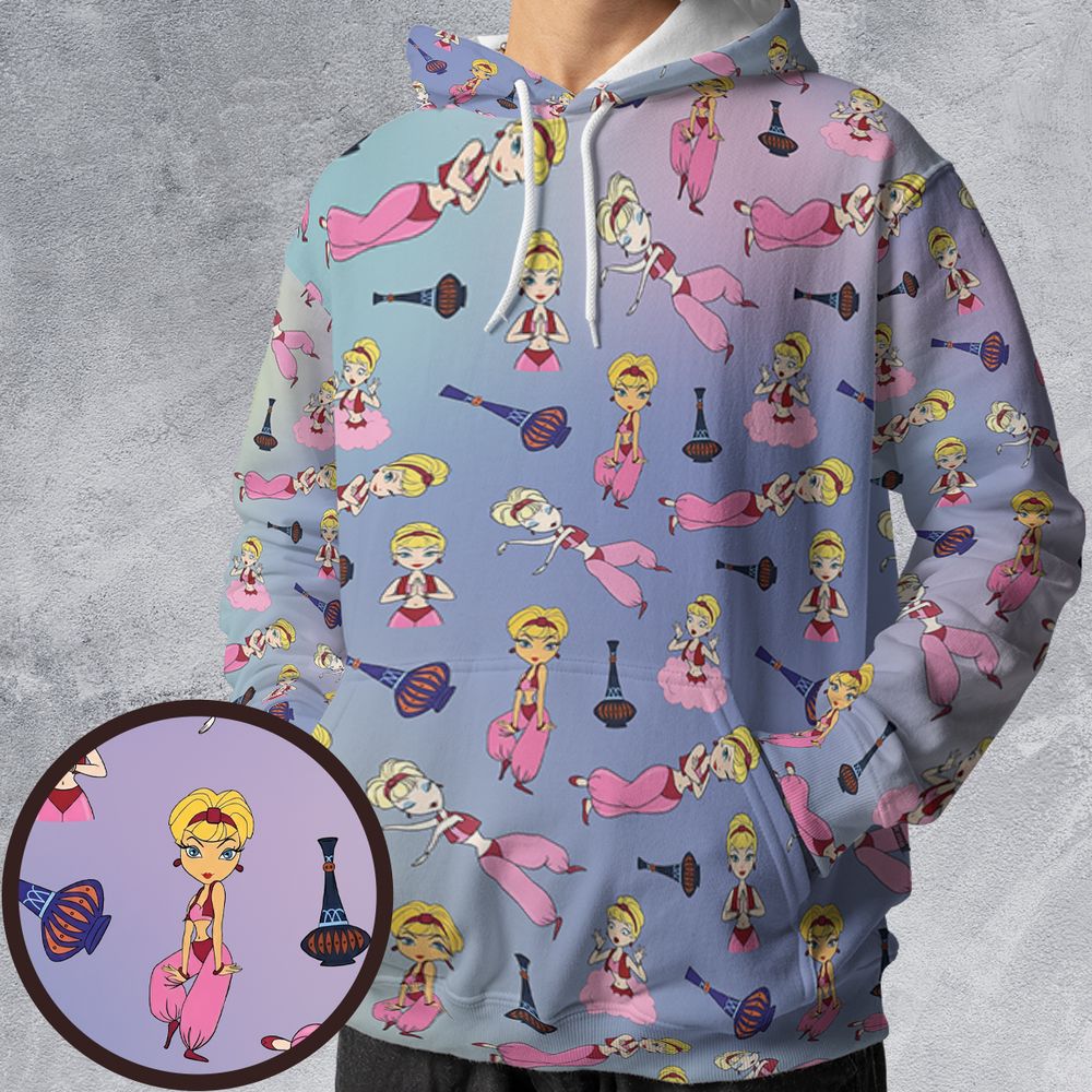 All-over Print Hoodie - L9HADF26 -  - 1