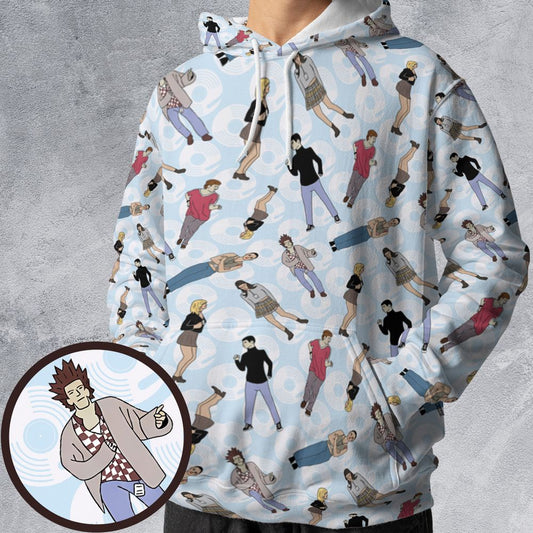 All-over Print Hoodie - RE3D6JWA -  - 1