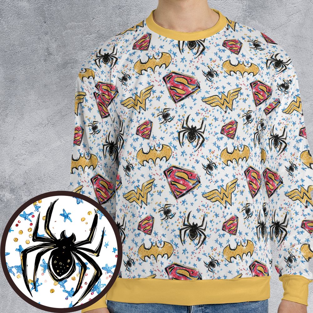 All-over Print Sweatshirt - XGCLV8EM -  - 1