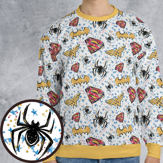 All-over Print Sweatshirt - XGCLV8EM -  - 1