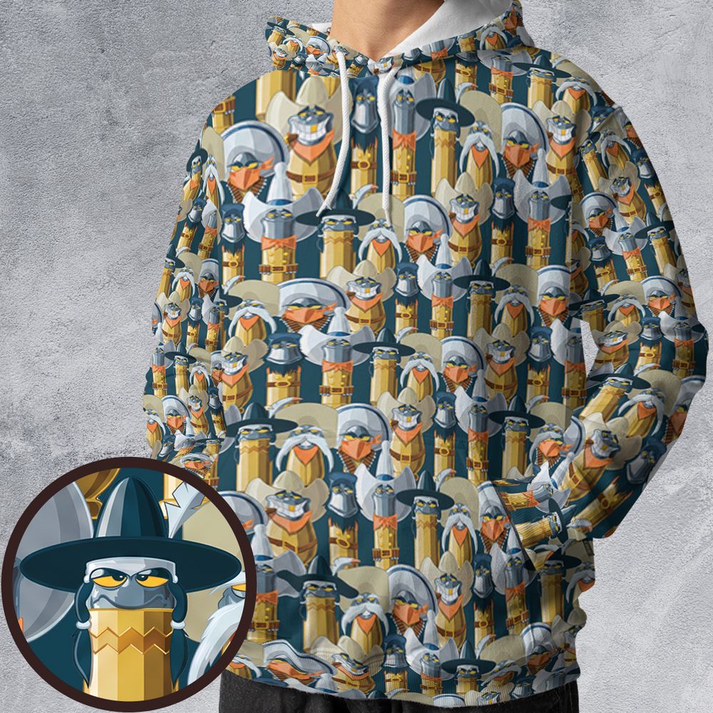 All-over Print Hoodie - T45WP1Y5 -  - 1