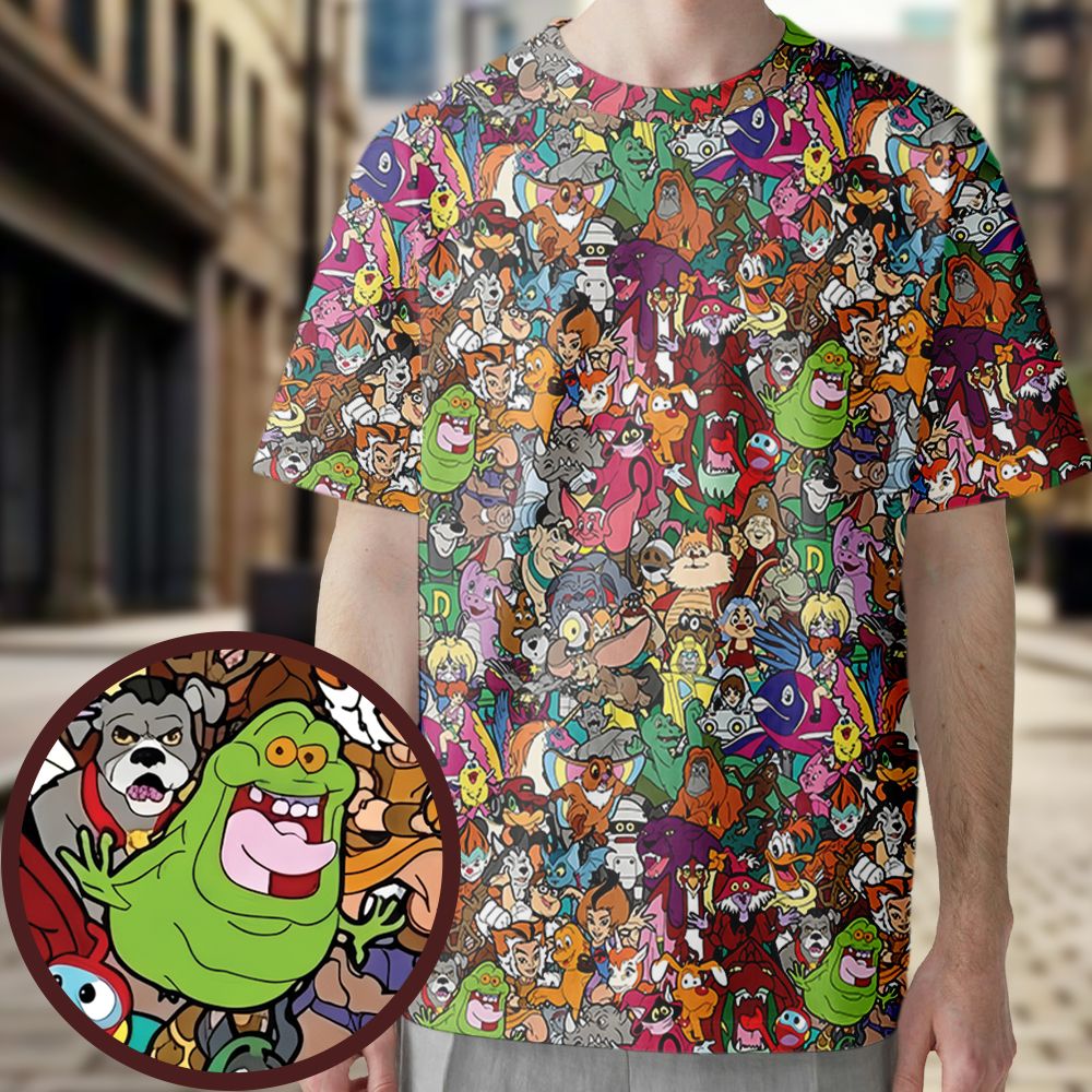 All-Over Print Unisex T-Shirt - QZ6JZFVV -  - 1