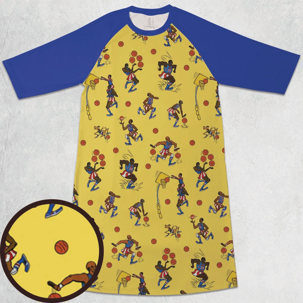 3/4 Sleeve Raglan Dress - 8DV4HYXH