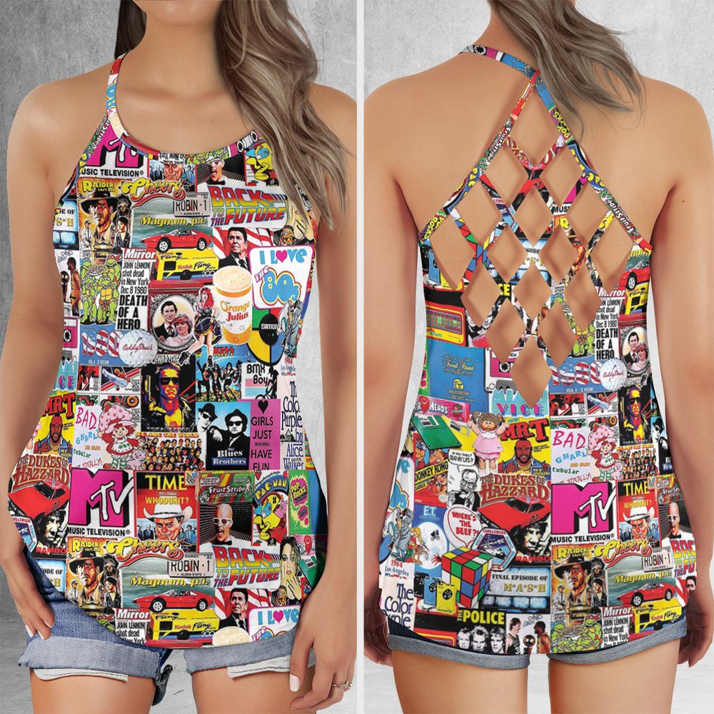 Criss Cross Tank Top - ZEDYSFEL -  - 1