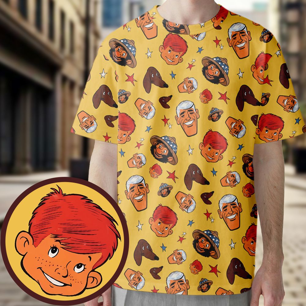 All-Over Print Unisex T-Shirt - UAX95ST3 -  - 1
