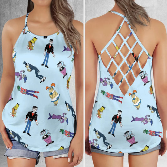 Criss Cross Tank Top - WGMC1TGT