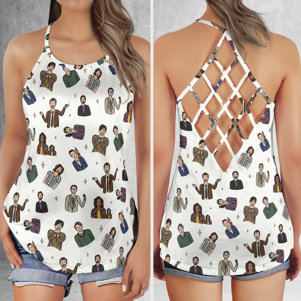 Criss Cross Tank Top - JCN11JMZ -  - 1